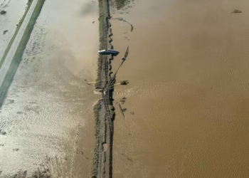 Bahía Blanca: así quedó la camioneta donde se refugiaron las dos hermanitas desaparecidas en el temporal