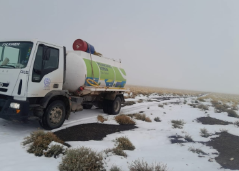 El municipio de San Rafael asistió a puesteros de El Nihuil en medio de un temporal de nieve