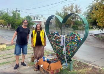 Tebi Fanesi: de las tapitas desechables al arte que transforma San Rafael