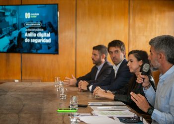 Se presentó el llamado a licitación para implementar un Anillo Digital de Seguridad en la Ciudad de Mendoza