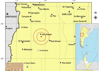 De los 98 sismos registrados en el año en Mendoza solo 8 tuvieron epicentro en el Sur