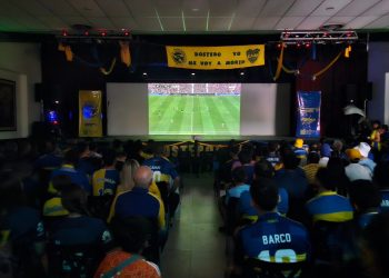 Hinchas de Boca de San Rafael se convocan para ver el Superclásico en pantalla gigante