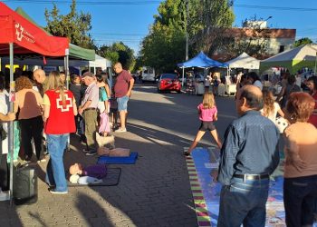 San Rafael conmemora el Día Mundial de la Salud en Plaza Francia