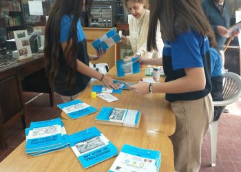 Biblioteca sanrafaelina “soltó” 150 ejemplares de libros por las calles para celebrar la lectura