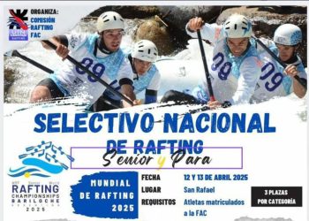 El Atuel será escenario del Selectivo Nacional de rafting con la mirada puesta en el Mundial WRF