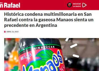 Medios provinciales se hicieron eco de la primicia nacional de Diario San Rafael sobre la histórica condena laboral contra Manaos 