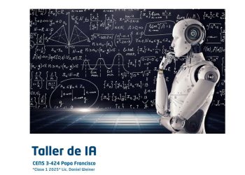 Por distintos distritos: comenzó un taller sobre inteligencia artificial