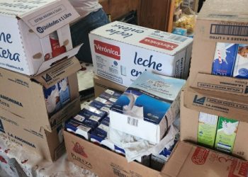 Desde la FCAI desarrollan una colecta de leche para el asilo-hogar Las Mercedes