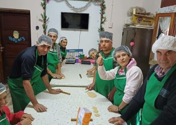 El Rotary Club Gaia llevó ayuda solidaria al centro de adultos La Colonia en Real del Padre