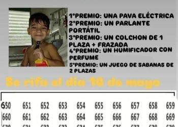 Ayuda para Benjamín: rifa a favor de un niño de 4 años que padece leucemia y requiere un trasplante