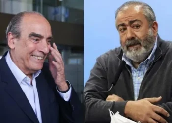 Guillermo Francos recibió a Héctor Daer en Casa Rosada