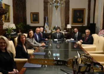 Milei recibió a Robert Kennedy Jr. en Casa Rosada