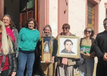 Tras dos meses de visita la imagen peregrina de la Virgen de Luján dejó San Rafael y ya está en San Luis