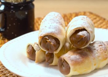 Receta de deliciosos cañoncitos de dulce de leche, una factura bien argentina para celebrar el 25 de Mayo