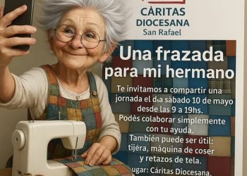 Cáritas San Rafael reedita su tradicional jornada solidaria «Una frazada para mi hermano»