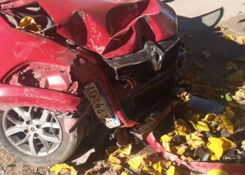 Choque y vuelco en Salto de las Rosas: una mujer lesionada