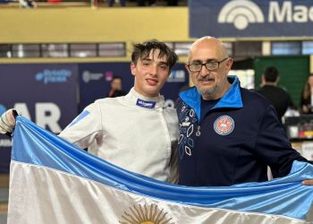 Agostina Toledo, Genaro Ivars y Marcelo Cibantos estarán en un Campus de esgrima en Paraguay