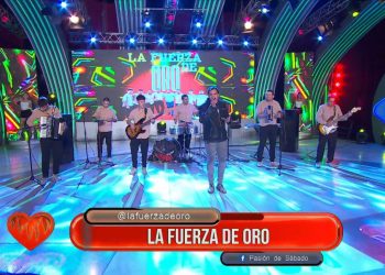 Sanrafaelinos en la movida tropical nacional: “La Fuerza de Oro” brilló en Pasión de Sábado