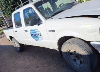 Importante donación para los bomberos voluntarios de Villa Atuel: suman una nueva camioneta a su flota