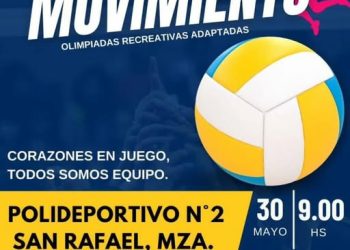 Deporte: se vienen las primeras olimpiadas recreativas adaptadas de San Rafael