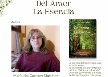 La escritora local María del Carmen Martínez presentó su obra en la Feria Internacional del Libro