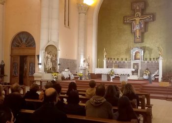 El domingo en la Catedral: el Obispo ofició una Misa para pedir por León XIV y su pontificio