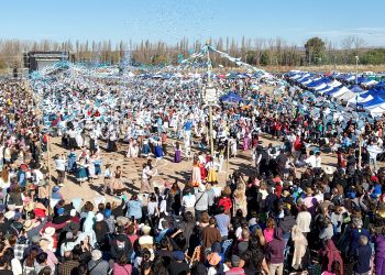 San Rafael celebró el 25 de Mayo con emoción, tradición y un pericón multitudinario en la Villa 25
