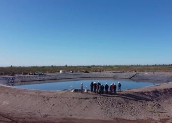 El Gobierno inauguró el acueducto ganadero Monte Comán- La Horqueta que beneficia a 89 explotaciones agropecuarias