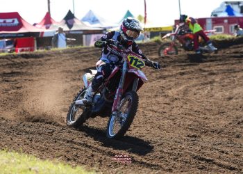 Notable labor de Micaela Gallardo y Maribel Castilla en el Argentino de motocross