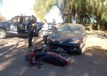 Dos siniestros viales en la siesta y dos mujeres lesionadas