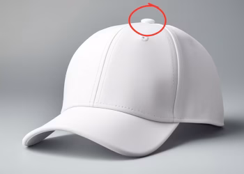 Cuál es la función del botón en la parte superior de las gorras