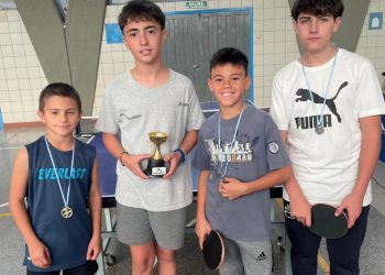 Tenis de mesa: el Colegio Maristas se disputó el torneo de mayo  
