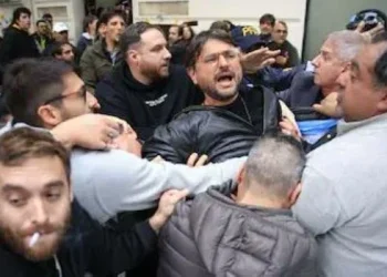 Detuvieron a Juan Grabois por la toma del Instituto Juan Domingo Perón