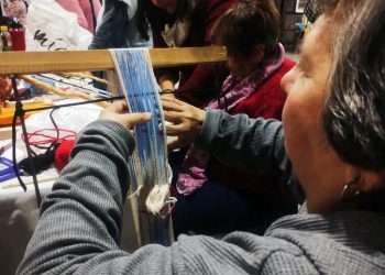 Tejedoras del secano sanrafaelino participaron del «Mercado de Ideas» en Mendoza