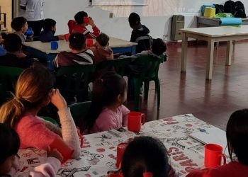 Estudiantes de Nutrición realizaron una jornada educativa en el Merendero de Cáritas