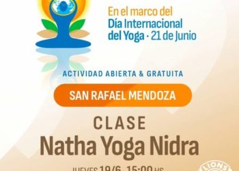 Hoy en la sede del Club de Leones: invitan a una clase de Natha Yoga Nidra