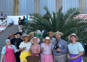 La academia local “Bailarina Folk UTN” participó de un encuentro artístico internacional en La Pampa