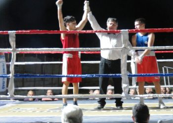 Trabajan para realizar un Festival de boxeo en el Polideportivo 2