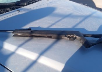 Aprehenden a un hombre con un rifle en su poder