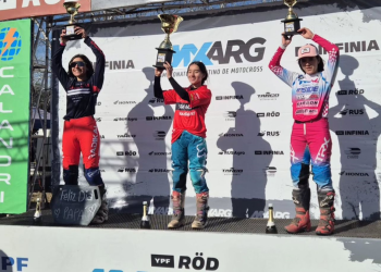 Podio para Micaela Gallardo en la 3ª fecha del MX Argentino