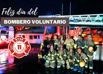El comandante Franciulli destacó la vocación y los desafíos del cuartel de bomberos voluntarios de Salto de las Rosas