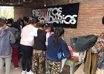 El crudo invierno golpea fuerte en San Rafael y desde Fierritos Solidarios redoblan la ayuda