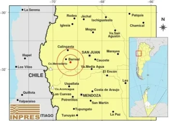 Un fuerte temblor se sintió en Mendoza este martes