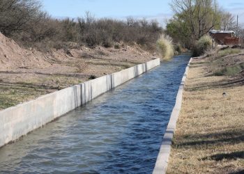 Habilitan riego temporal en tres canales Atuel para cultivos hortícolas