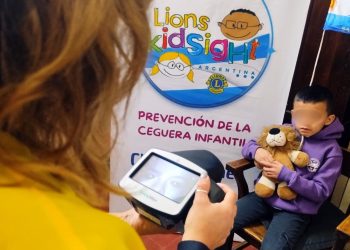 El Club de Leones realizará controles visuales gratuitos para prevenir la ceguera infantil