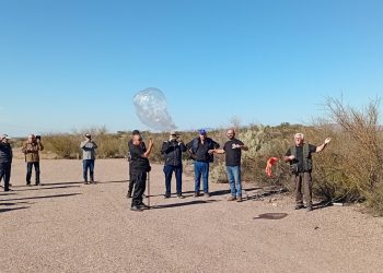 El “pico globo” sanrafaelino lleva más de 65 días de vuelo y completó su sexta vuelta al mundo