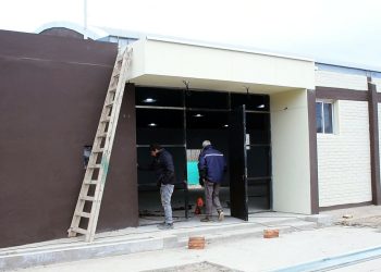El Municipio desarrolla importantes trabajos en el salón comunitario del distrito Las Malvinas