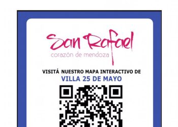 En la Villa 25 de Mayo: se activó el QR con información de relevancia para el turismo