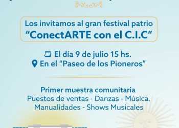 Monte Comán impulsan una colecta solidaria y preparan una gran muestra comunitaria por el 9 de Julio