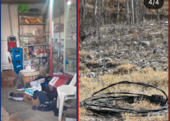 Cuantioso robo en el club Las Paredes